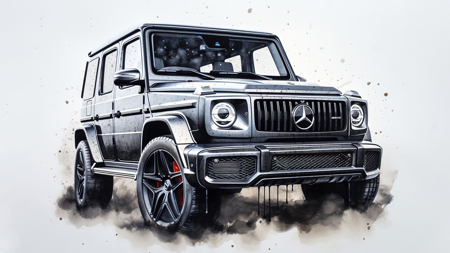 Téléchargez le Fond d'Écran Iconique Mercedes-Benz AMG G 63 en 5K