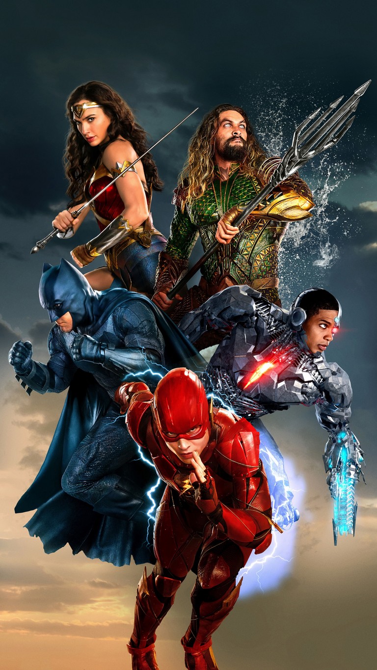 Justice League Wallpaper: Iconic Superheroes Unite