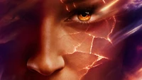 Découvrez le Pouvoir de Dark Phoenix avec Ce Fond d'Écran Éblouissant