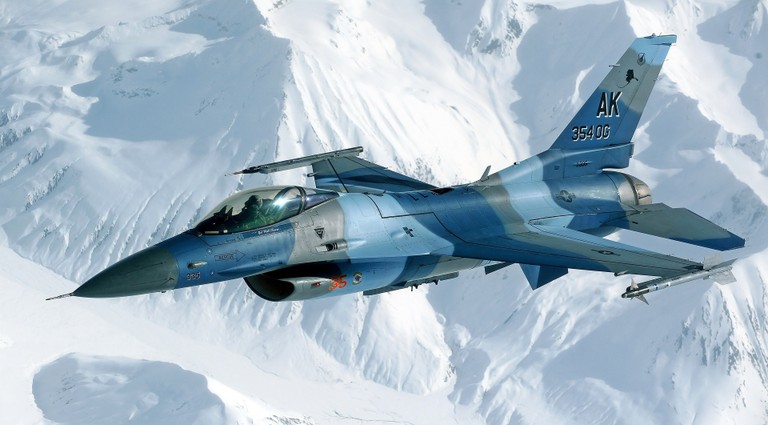 F-16 Aggressor Jet Aircraft Wallpaper