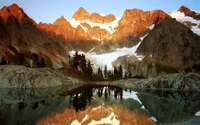 Breathtaking View of Mount Shuksan's Reflection