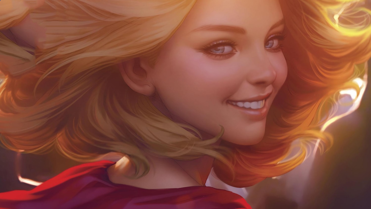 Descarga Impresionante Fondo de Pantalla de Supergirl