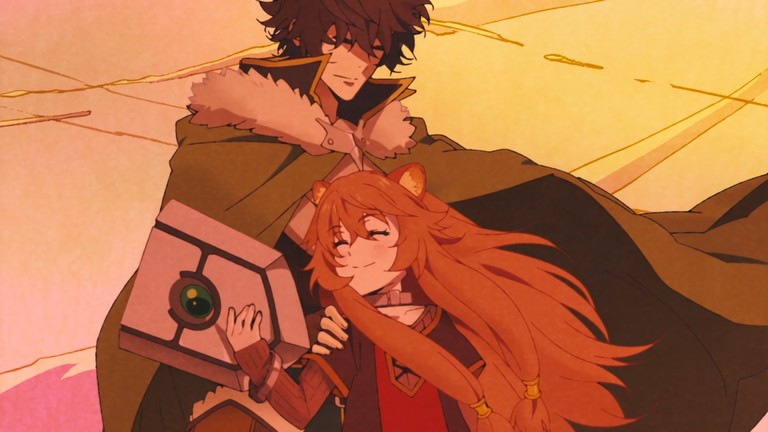 Iwatani Naofumi & Raphtalia Wallpaper from The Rising of the Shield Hero