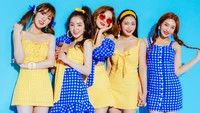 Fond d'écran vibrant de Red Velvet pour les fans