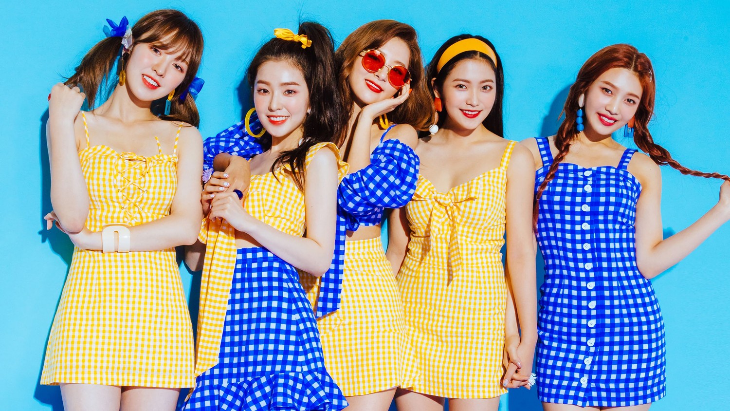 Wallpaper Vibrante de Red Velvet para Fans