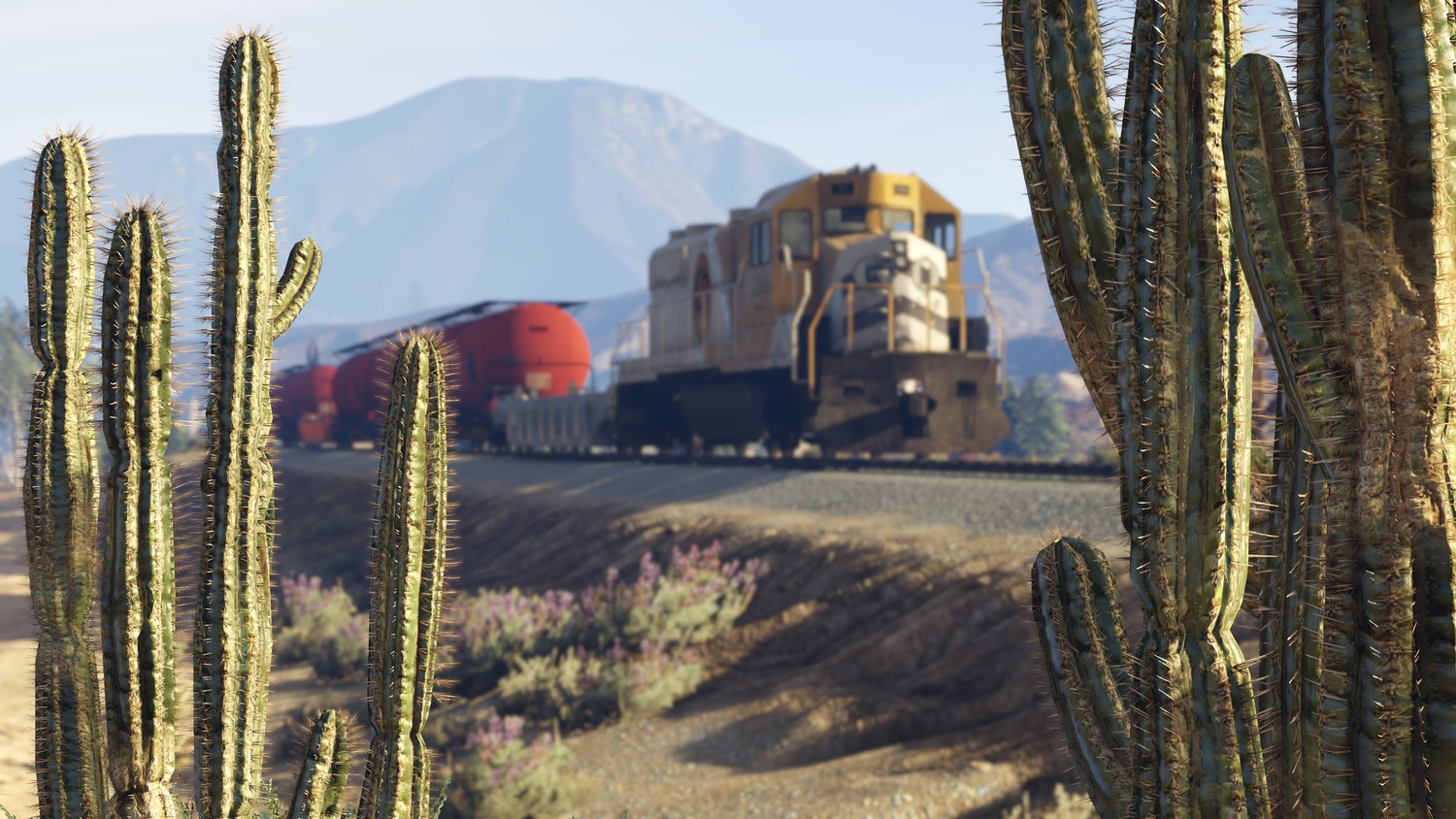 Grand Theft Auto V Desert Landscape Wallpaper