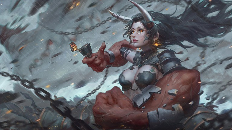 Download This Stunning Fantasy Warrior Wallpaper