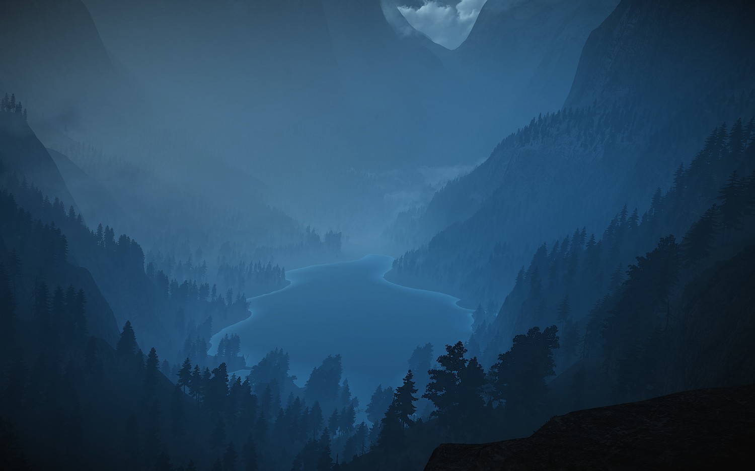 Explore the Beauty of a Misty Mountain Landscape