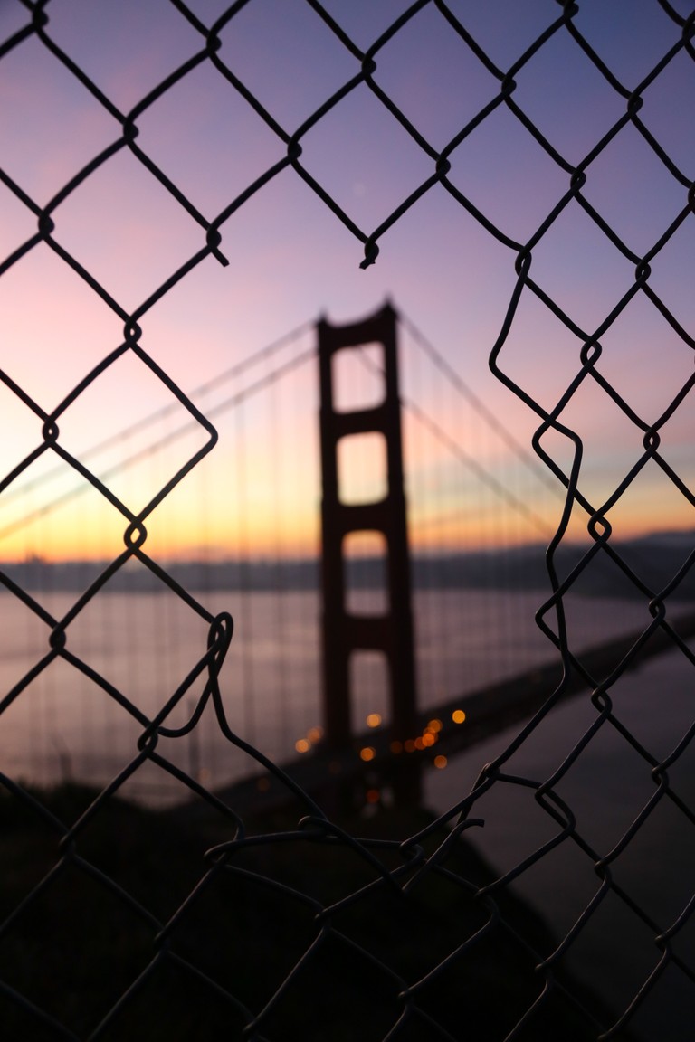 Golden Gate Bridge Wallpaper at Dusk