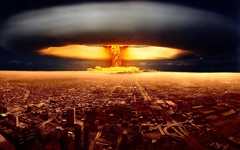 Dynamic Nuclear Explosion Wallpaper for Your Device