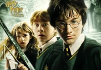 Explora el Mundo Mágico de Harry Potter: Fondo de Pantalla de la Cámara Secreta