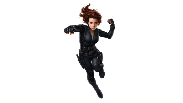 Download Stunning Black Widow Wallpaper