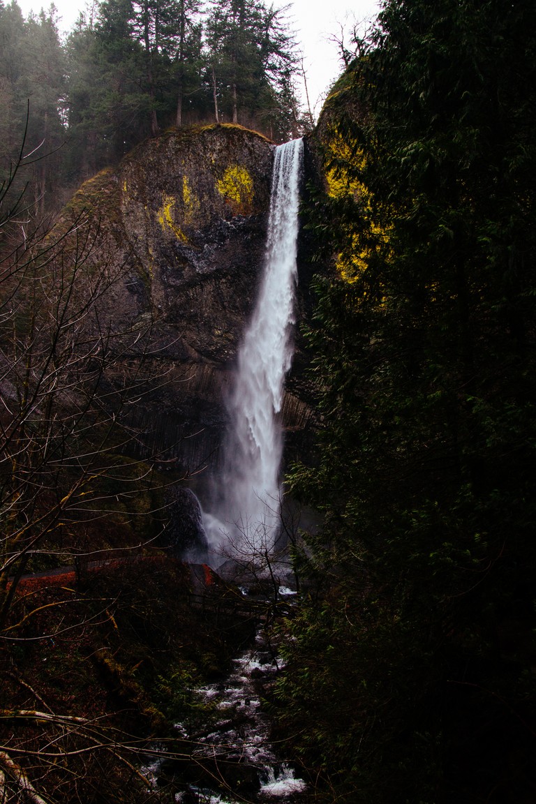 Download Stunning Multnomah Falls Wallpaper