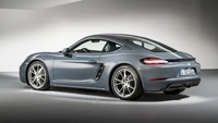 Fondo de Pantalla Porsche Cayman: Sumérgete en el Rendimiento de Lujo