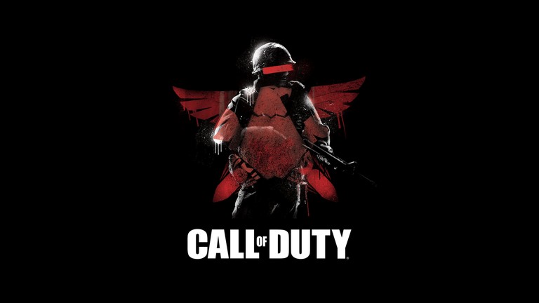 Epic Call of Duty Wallpaper Featuring a Soldier