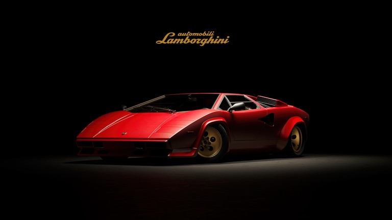 Download the Iconic Lamborghini Countach Wallpaper