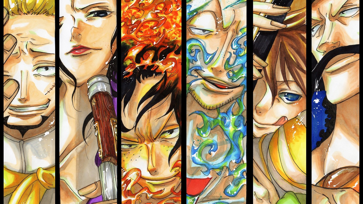 Download Epic One Piece Wallpaper with Whitebeard and More