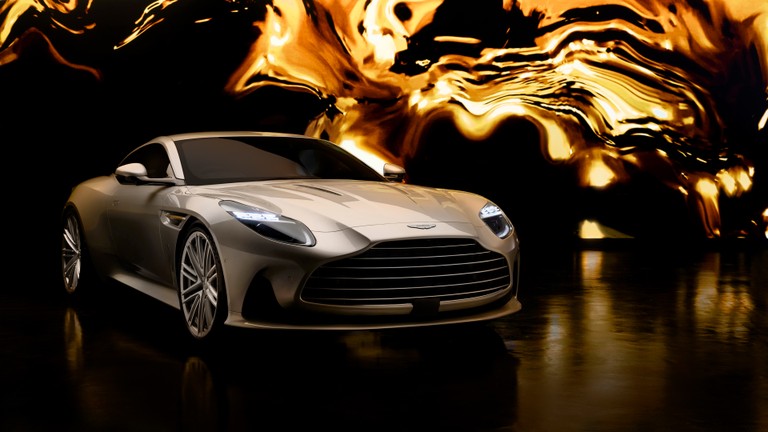 Download Aston Martin DB12 Goldfinger Edition Wallpaper in Stunning 5K and 8K