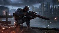 Fond d'Écran Épique de Call of Duty Mobile Saison 2 avec Ghost