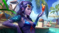 Descarga Impresionante Fondo de Pantalla de Widowmaker en Bikini