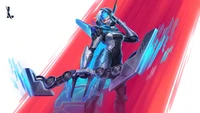 Éblouissant Fond d'Écran Ashe de League of Legends: Wild Rift