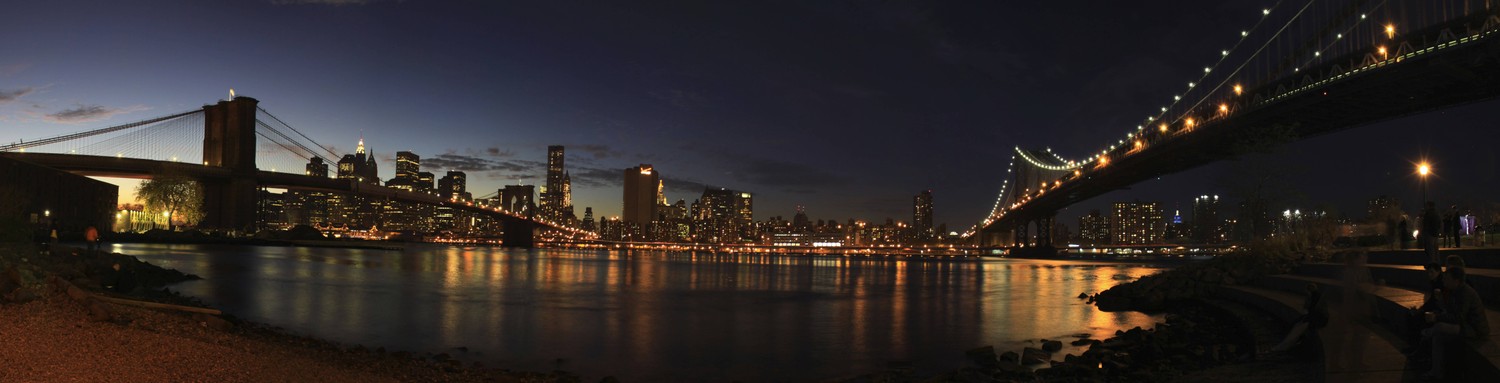 New York City Skyline at Night: A Captivating Panorama