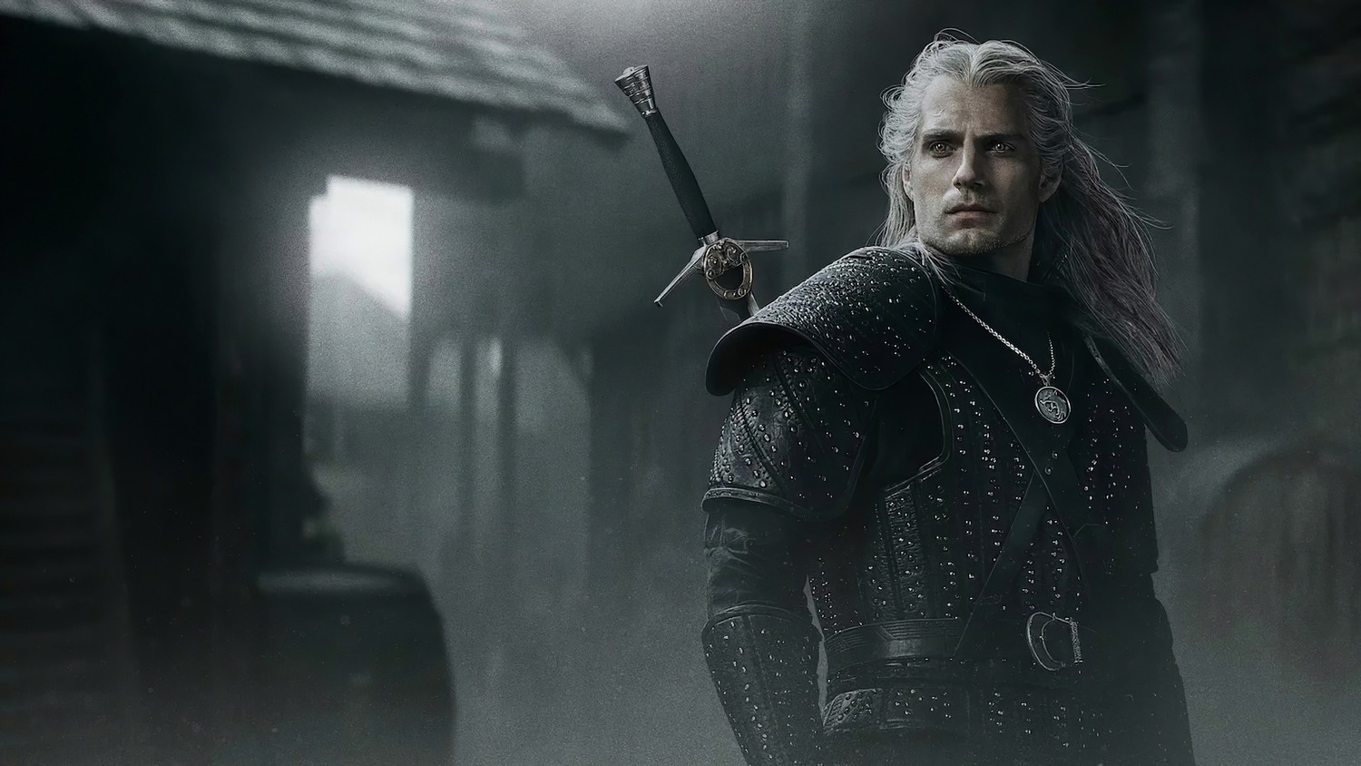 Wallpaper Exclusivo de Geralt - La Serie The Witcher