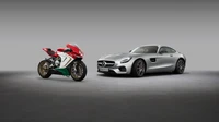 Explora nuestro exclusivo fondo de pantalla de Mercedes AMG y MV Agusta