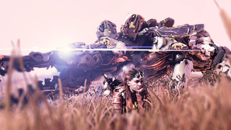 Explore the Stunning 5K Horizon Zero Dawn Wallpaper with Aloy