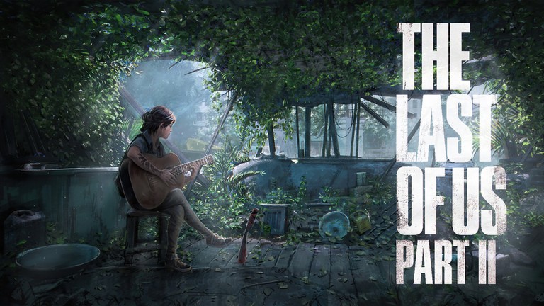 Explore This Beautiful Wallpaper of Ellie Playing Guitar from The Last of Us Part II