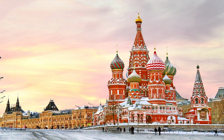 Download Stunning Wallpaper of St. Basil's Cathedral