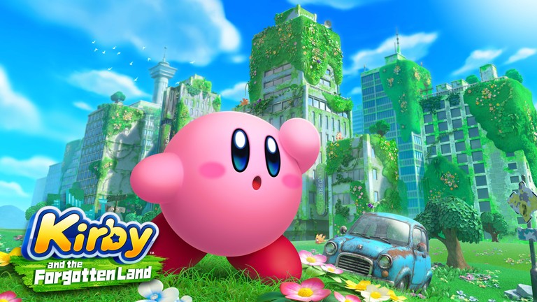 Explore the Stunning Kirby and the Forgotten Land Wallpaper