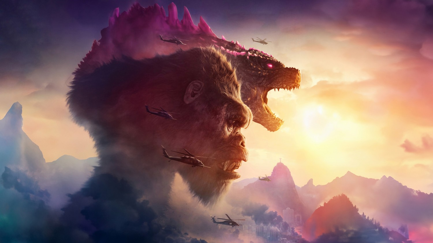 Stunning Godzilla x Kong: The New Empire Wallpaper