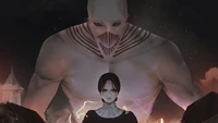 Descarga un Impresionante Fondo de Pantalla de Attack on Titan con War Hammer Titan