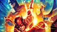 Fondo de Pantalla The Flash 2023 – Arte Épico de Superhéroes de DC