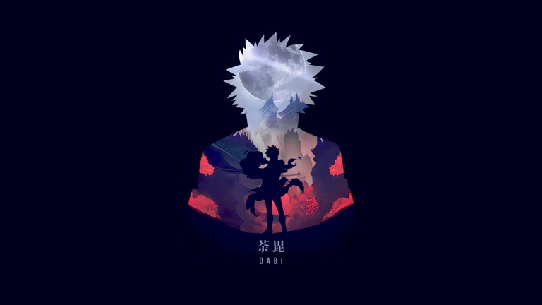 Dabi Wallpaper from My Hero Academia in 5K Resolution