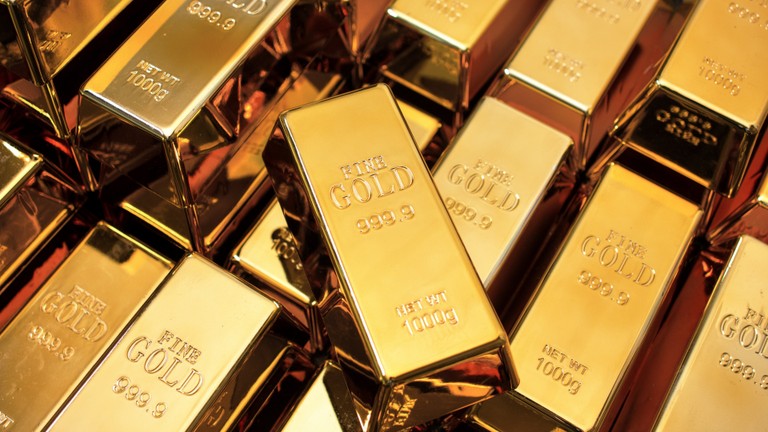 Explore Our Exquisite Gold Bars Wallpaper