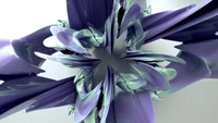 Descarga Nuestro Hermoso Fondo Floral Abstracto Morado