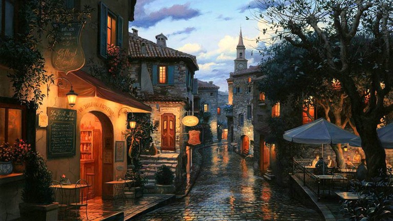 Explore the Serene Beauty of a Venetian Night