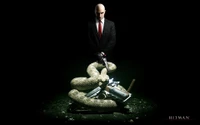 Fondo de Pantalla Hitman Absolution: Agente 47 en una Oscura Atmosfera