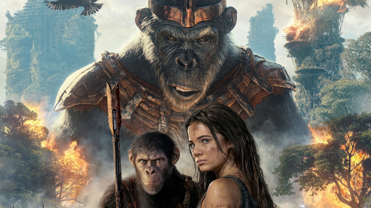 Download Stunning Kingdom of the Planet of the Apes Wallpaper