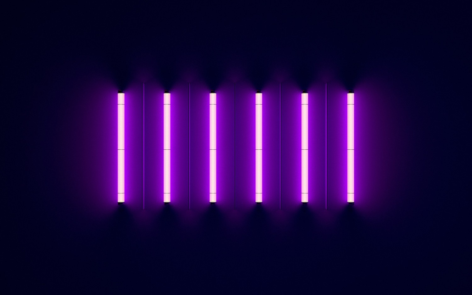 Neon Violet Lighting Wallpaper