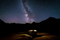 Explora la belleza del cielo nocturno de la Vía Láctea