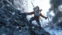 Descarga el épico fondo de pantalla de 'Rise of the Tomb Raider'