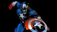 Superbe Fond d'Écran Captain America pour Fans de Marvel