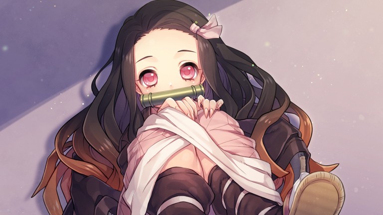 Download Stunning Nezuko Kamado Wallpaper from Demon Slayer