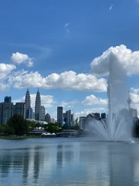 Vue Éblouissante des Tours Petronas et du Skyline de Kuala Lumpur