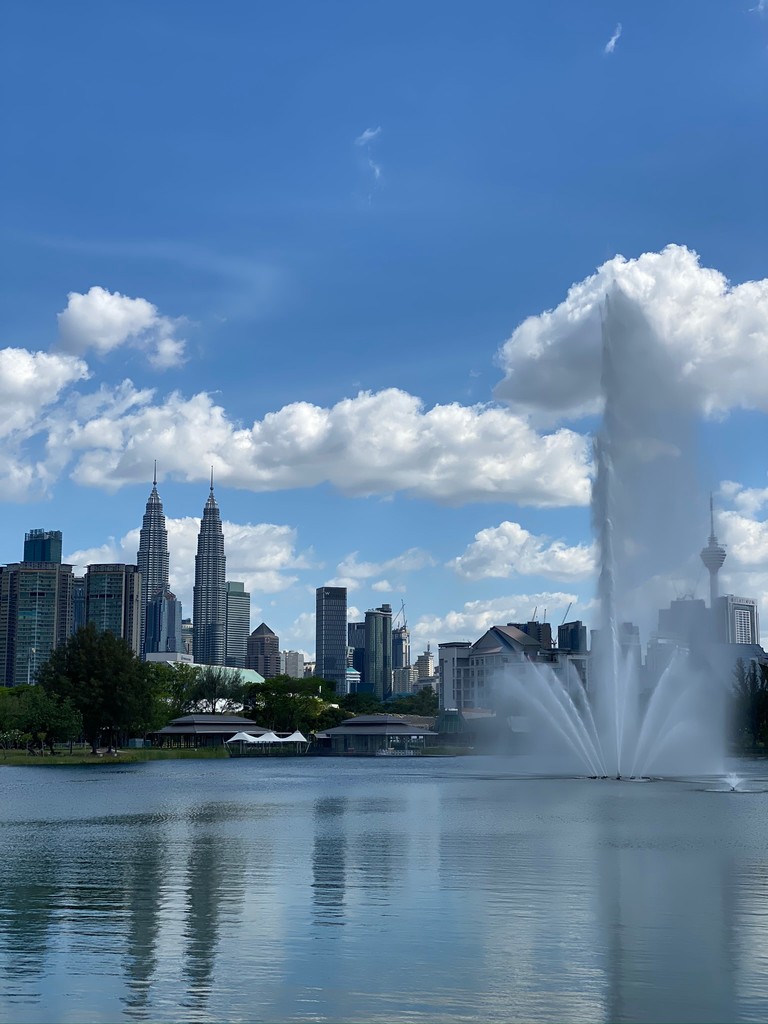 Breathtaking View of Petronas Towers and Kuala Lumpur Skyline