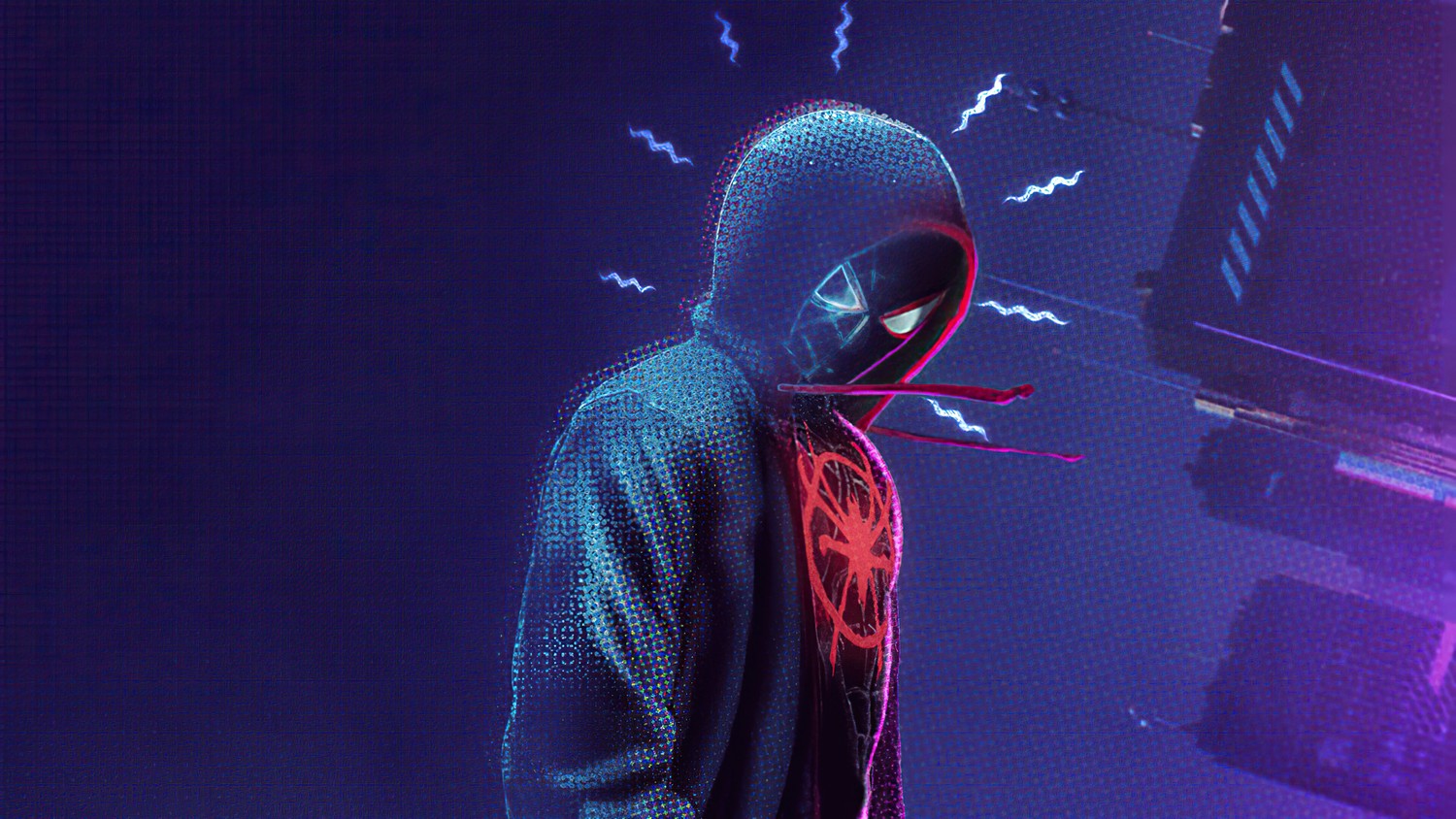 Explore Our Beautiful Miles Morales Wallpaper from Spider-Man: Into the Spider-Verse