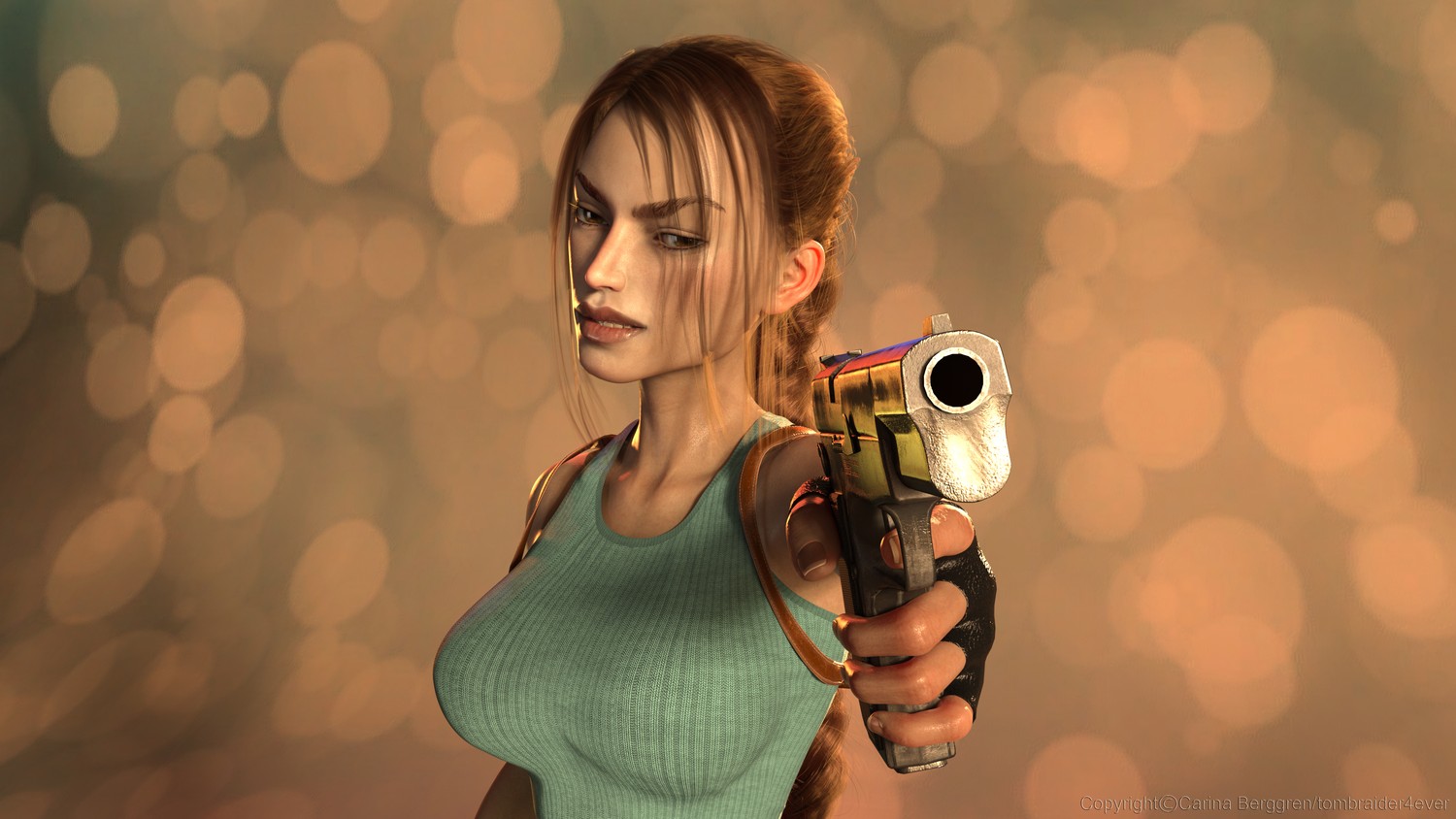 Stunning Lara Croft Wallpaper from Tomb Raider